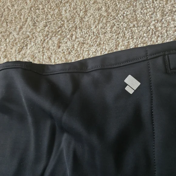 Obermeyer Black Flared Ski Pants Size 12 - Picture 2 of 8